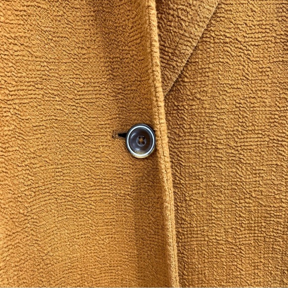 Anthropologie Corinthia oversized camel 0318 brown blaze coat jacket textured - Picture 4 of 14